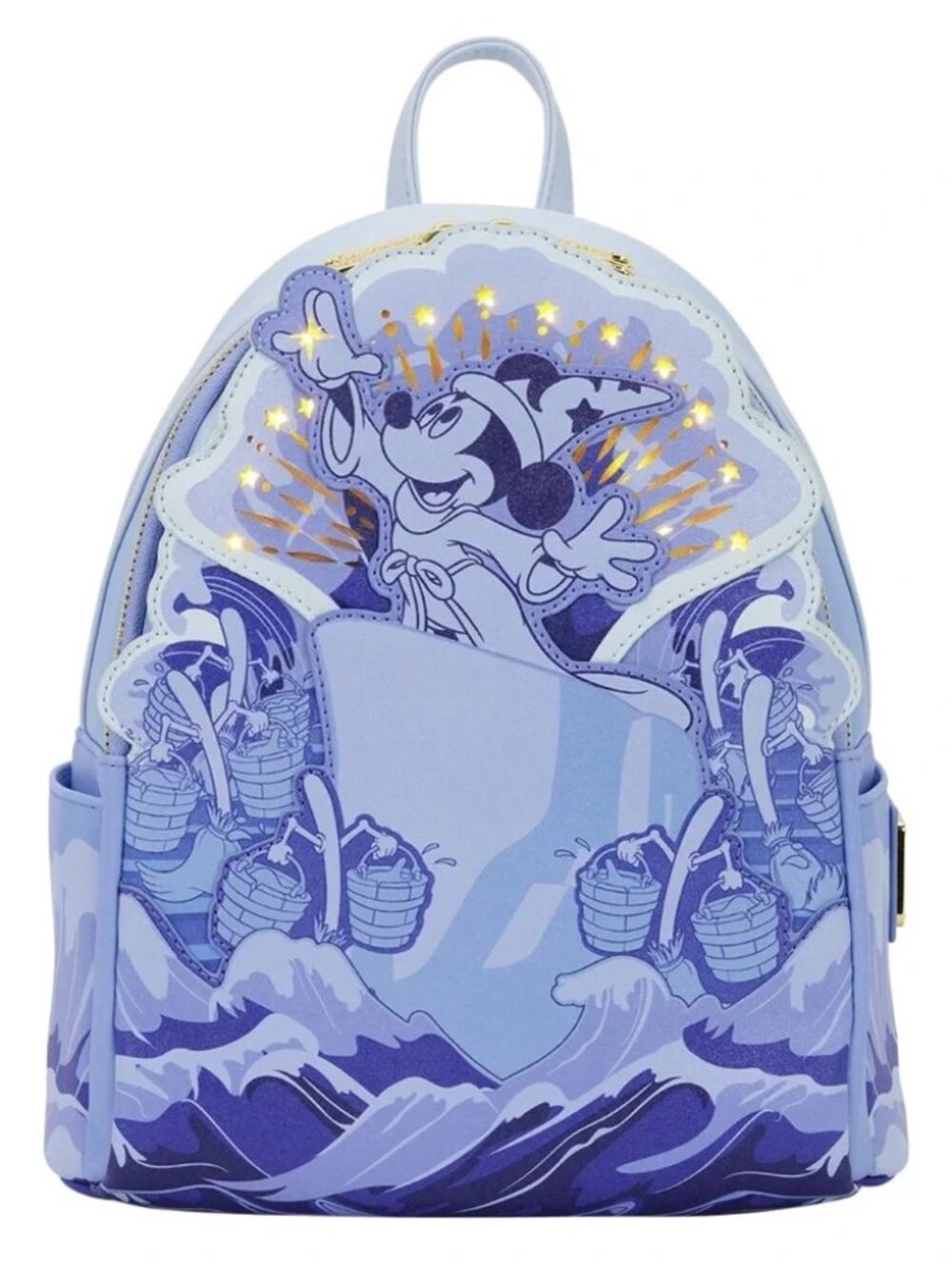 Disney Loungefly Fantasia Sorcerer Mickey Light-Up Mini Backpack